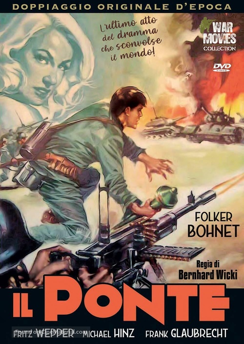 Die Br&uuml;cke - Italian DVD movie cover