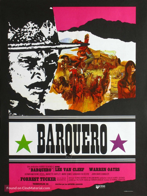 Barquero - French Movie Poster