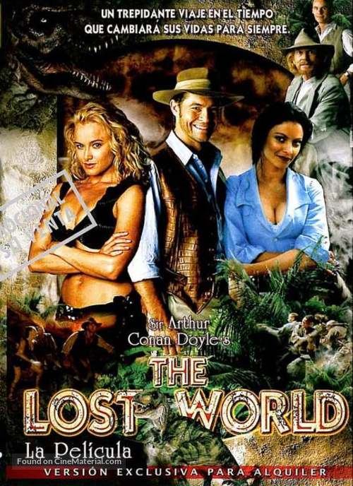 &quot;The Lost World&quot; - Spanish DVD movie cover