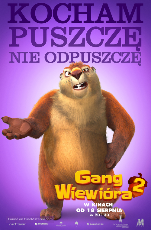 The Nut Job 2 - Polish Movie Poster