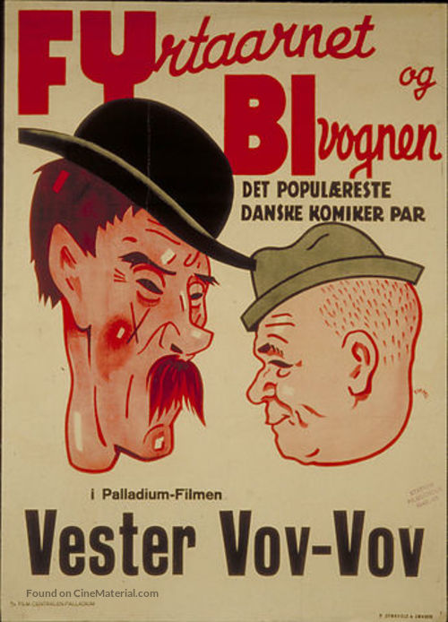 Vester Vov-Vov - Danish Movie Poster