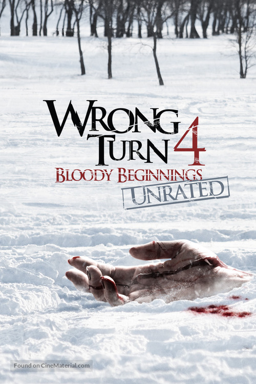 Wrong Turn 4 - DVD movie cover