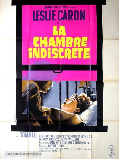 The L-Shaped Room - French Movie Poster