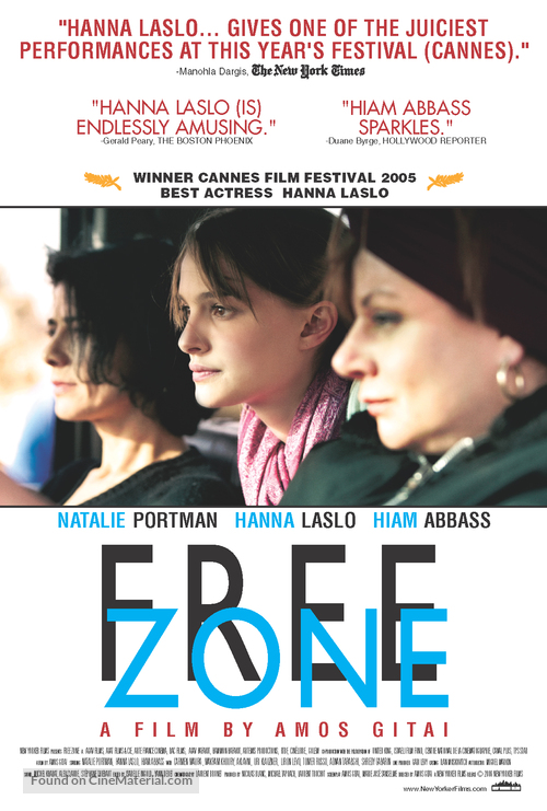 Free Zone - Movie Poster