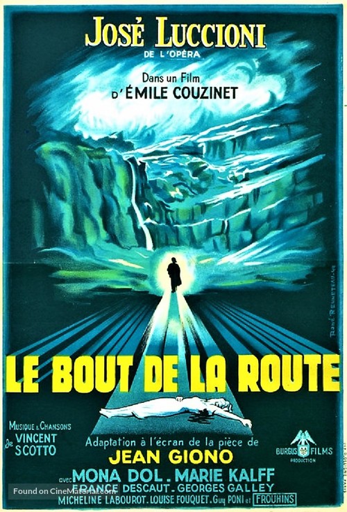 Le bout de la route - French Movie Poster