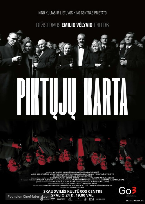 Piktuju Karta - Lithuanian Movie Poster