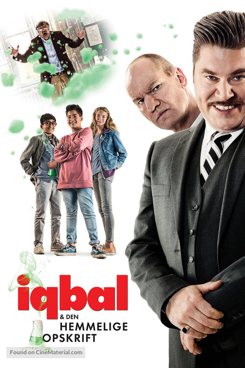 Iqbal &amp; den hemmelige opskrift - Danish DVD movie cover