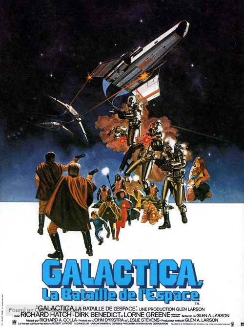 Battlestar Galactica - French Movie Poster