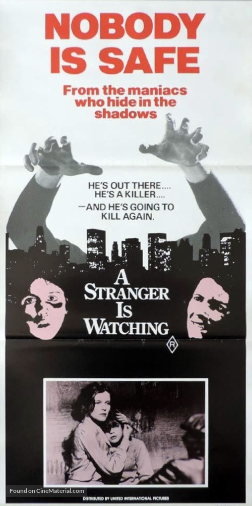 A Stranger Is Watching - Australian Movie Poster