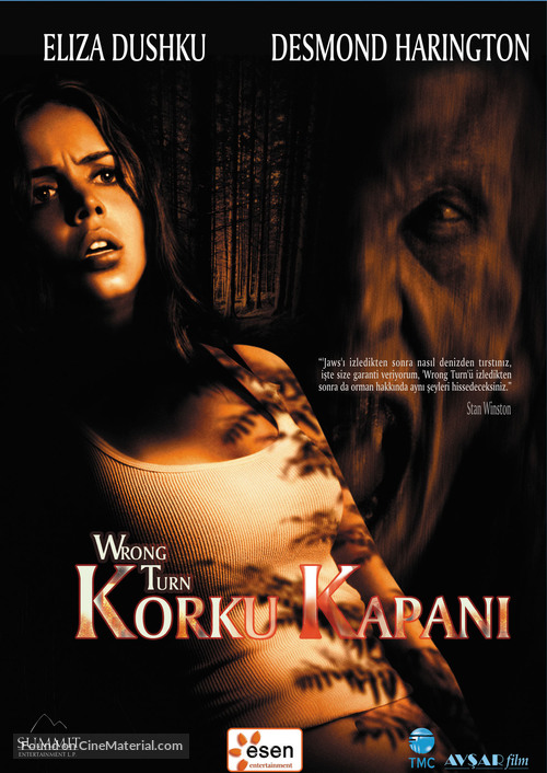 Wrong Turn - Turkish Movie Cover