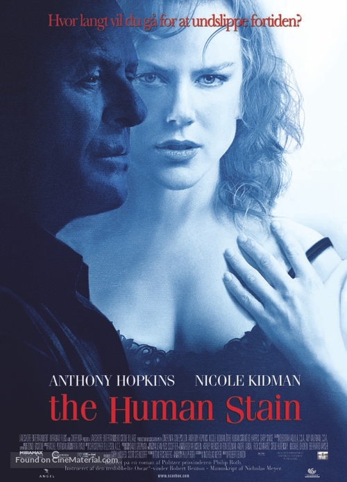 The Human Stain - Danish Movie Poster