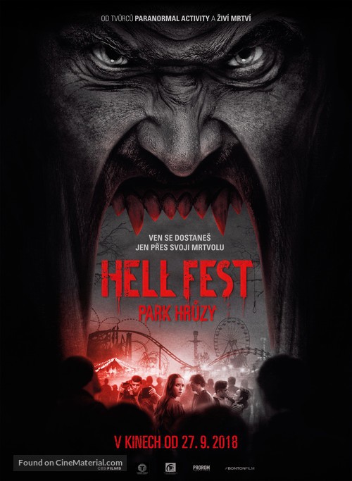 Hell Fest - Czech Movie Poster