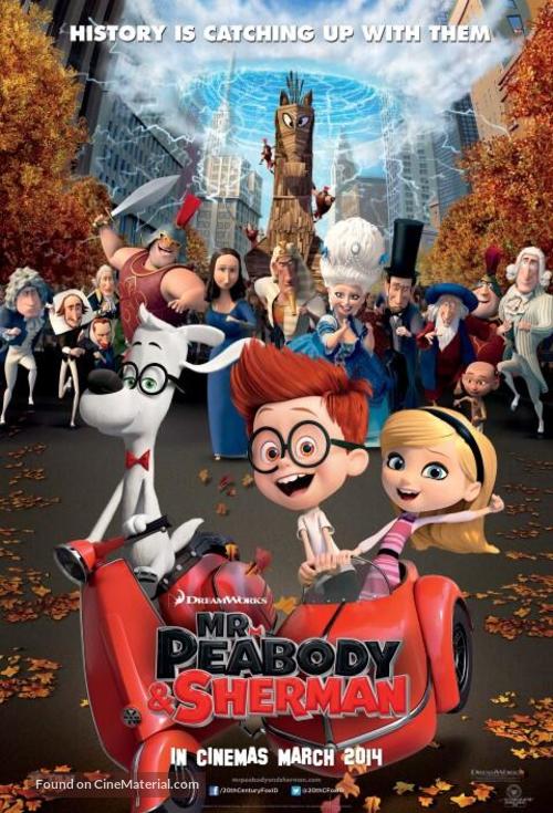 Mr. Peabody &amp; Sherman - Indonesian Movie Poster