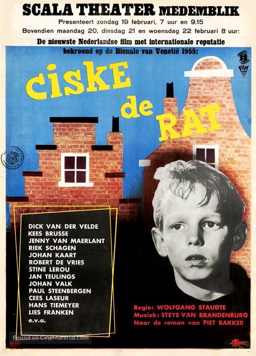 Ciske de Rat - Dutch Movie Poster