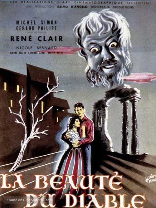 La beaut&egrave; du diable - French Movie Poster