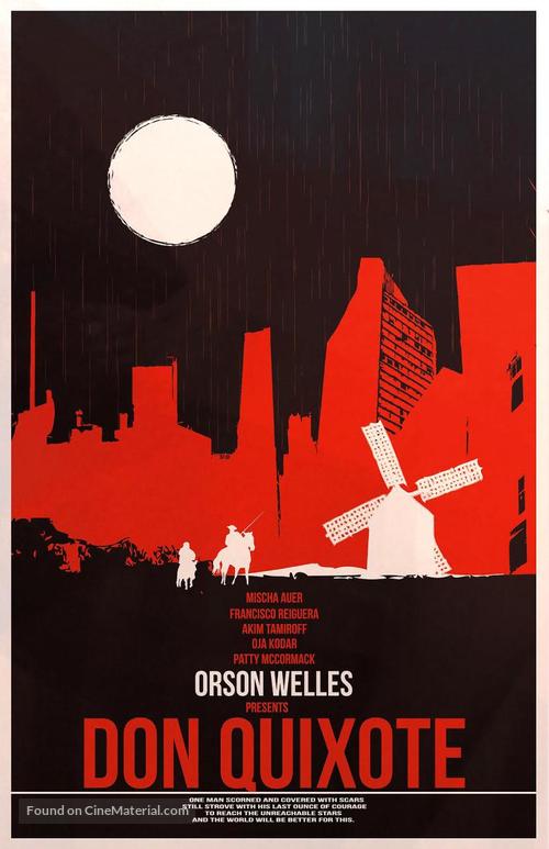 Don Quijote de Orson Welles - Movie Poster