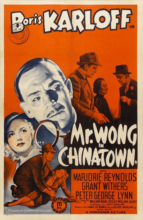 Mr. Wong in Chinatown - Movie Poster