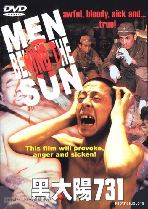 Man Behind the Sun - Hong Kong Movie Cover