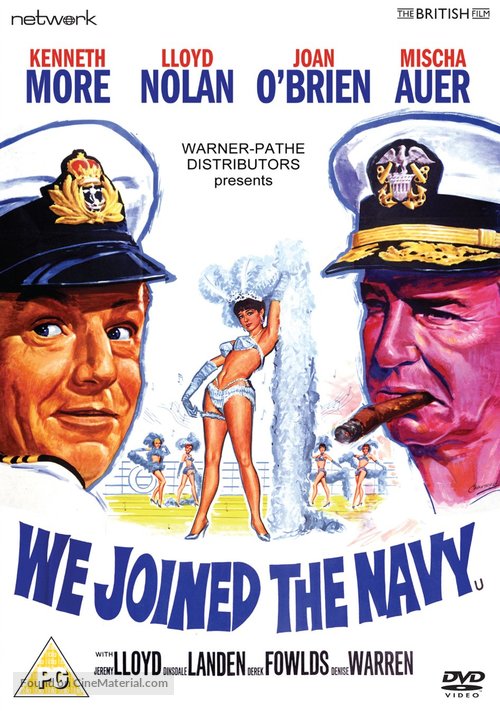 We Joined the Navy - British DVD movie cover
