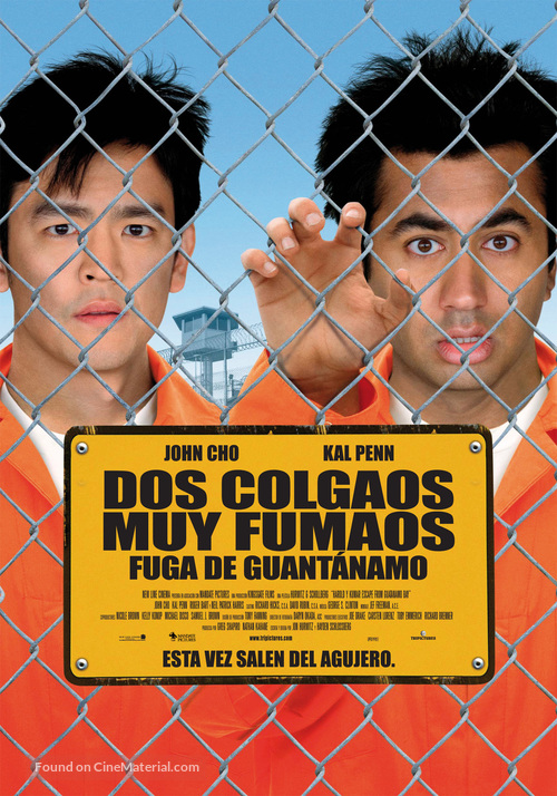 Harold &amp; Kumar Escape from Guantanamo Bay - Spanish Movie Poster