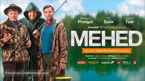 Mehed - Estonian Movie Poster