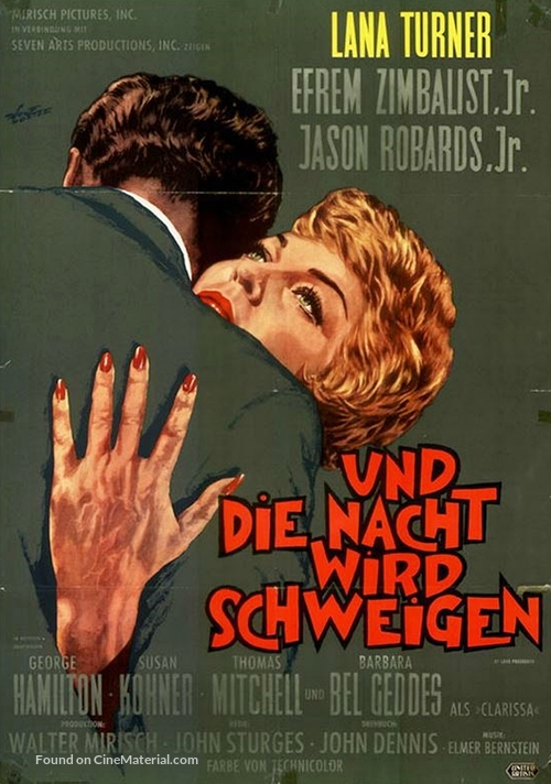 By Love Possessed - German Movie Poster
