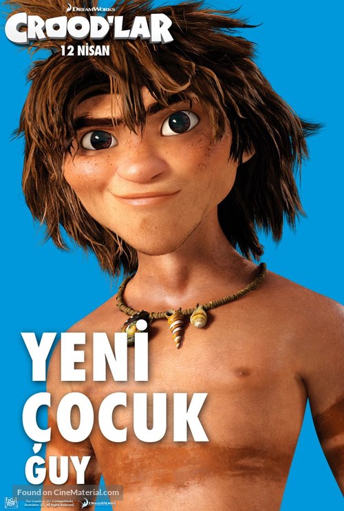 The Croods - Turkish Movie Poster