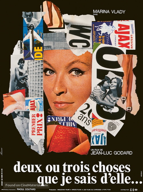 2 ou 3 choses que je sais d&#039;elle - French Movie Poster