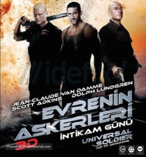 Universal Soldier: Day of Reckoning - Turkish Blu-Ray movie cover