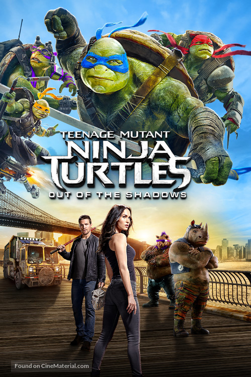 Teenage Mutant Ninja Turtles: Out of the Shadows - Movie Cover