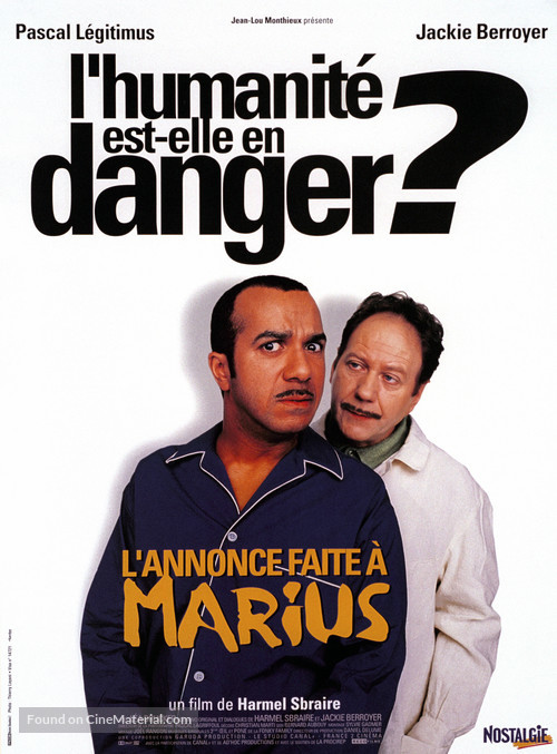 L&#039;annonce faite &agrave; Marius - French Movie Poster