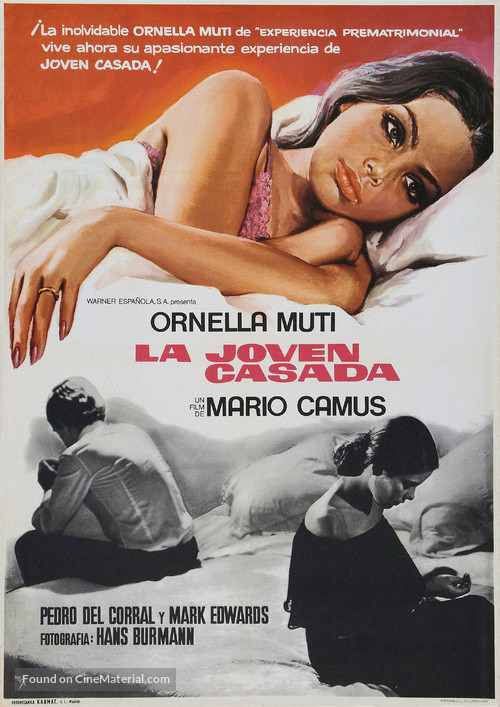 La joven casada - Spanish Movie Poster