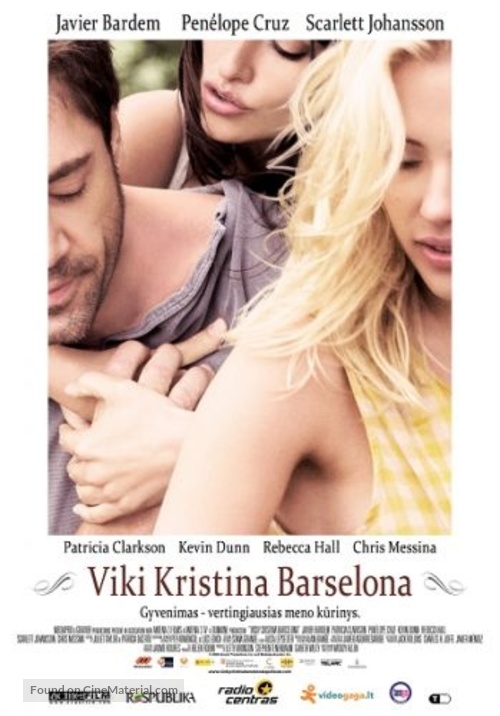 Vicky Cristina Barcelona - Lithuanian Movie Poster