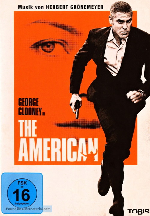 The American - German DVD movie cover