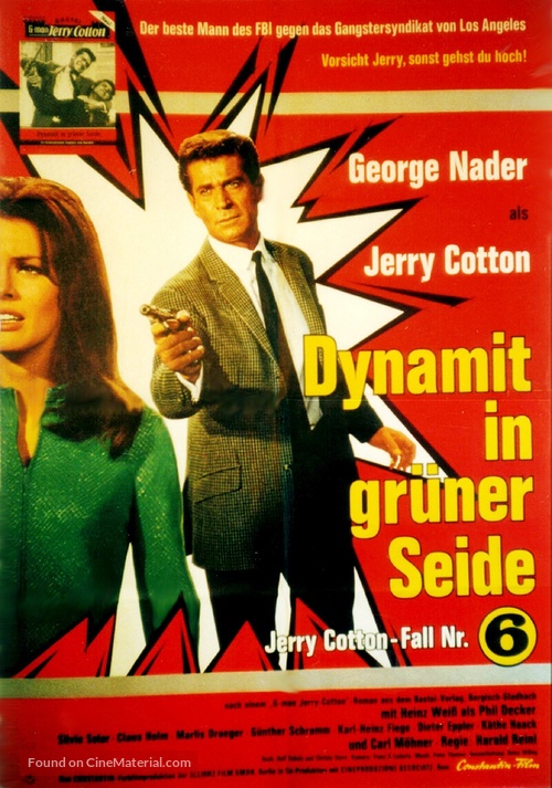 Dynamit in gr&uuml;ner Seide - German Movie Poster