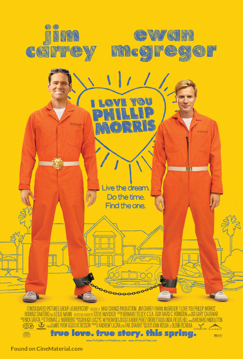 I Love You Phillip Morris - Canadian Movie Poster
