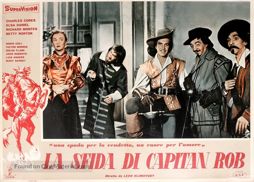 El juramento de Lagardere - Italian poster