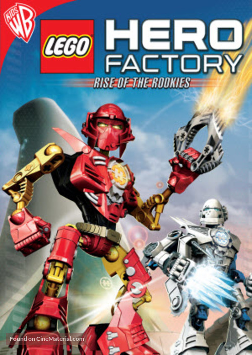 &quot;LEGO HERO Factory: Rise of the Rookies&quot; - DVD movie cover