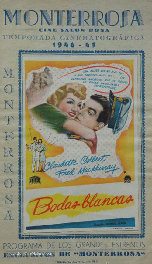Practically Yours - Spanish poster
