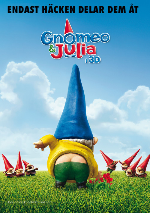 Gnomeo &amp; Juliet - Swedish Movie Poster