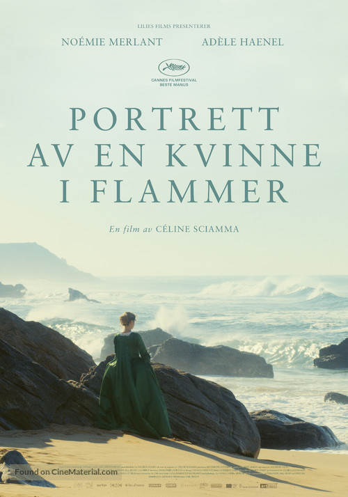 Portrait de la jeune fille en feu - Norwegian Movie Poster