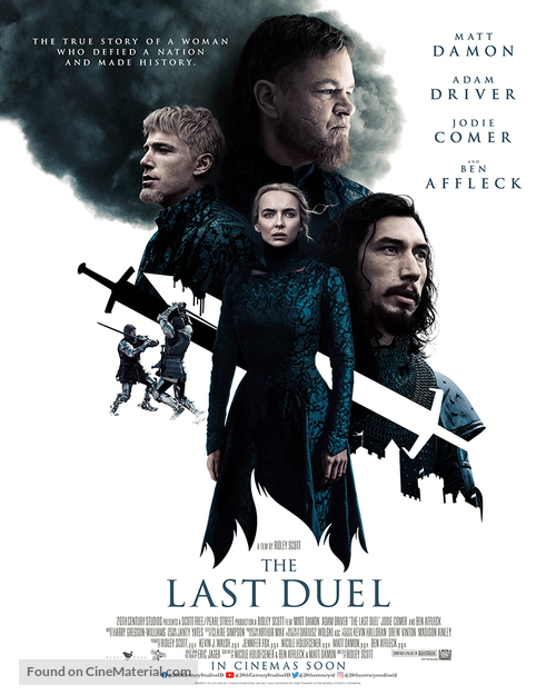 The Last Duel - Indonesian Movie Poster