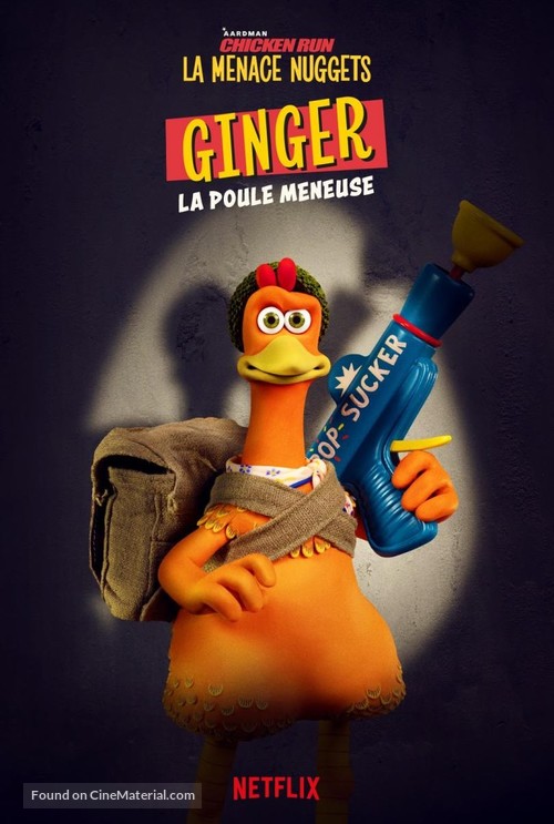 Chicken Run: Dawn of the Nugget - French Movie Poster