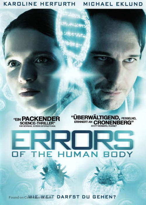 Errors of the Human Body - Swiss DVD movie cover