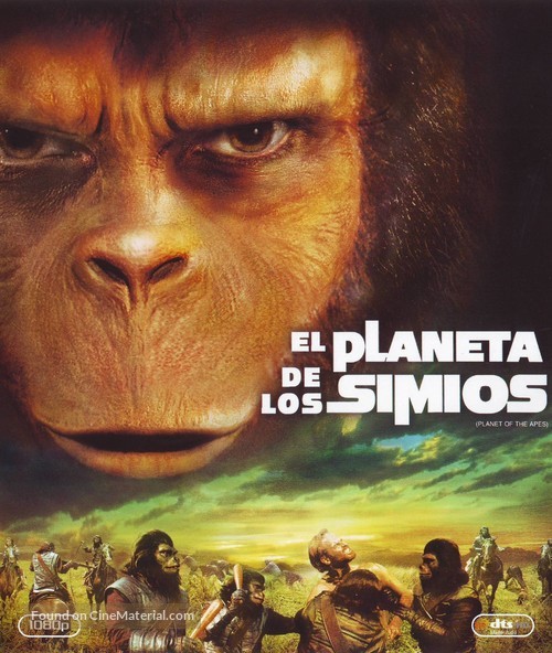 Planet of the Apes - Spanish Blu-Ray movie cover