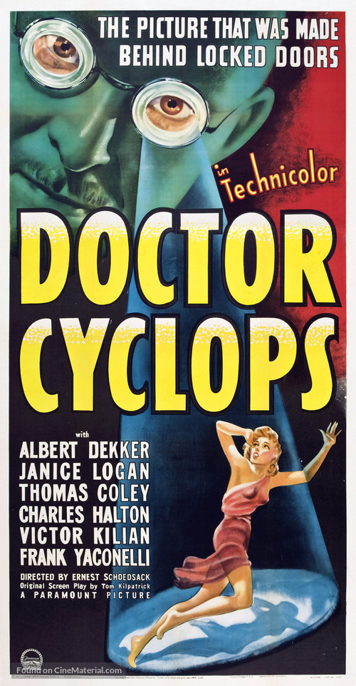 Dr. Cyclops - Theatrical movie poster