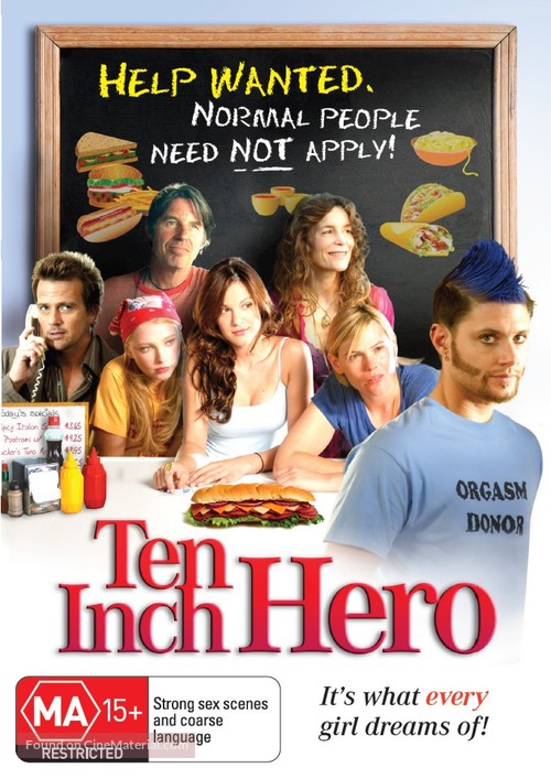 Ten Inch Hero - Australian DVD movie cover
