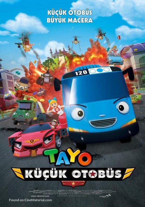 &quot;Tayo, the Little Bus&quot; - Turkish Movie Poster