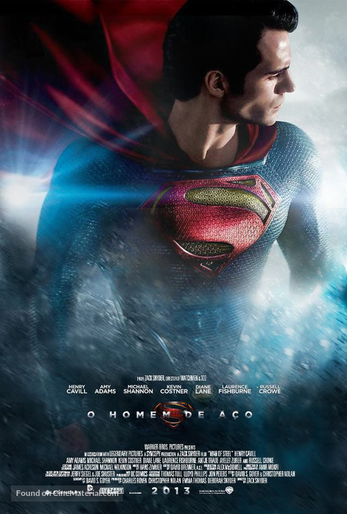 Man of Steel - Portuguese Movie Poster