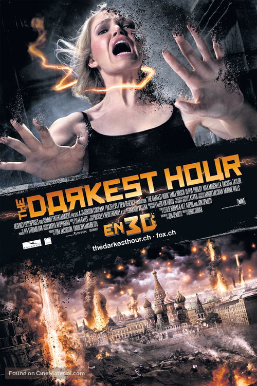 The Darkest Hour - Swiss Movie Poster